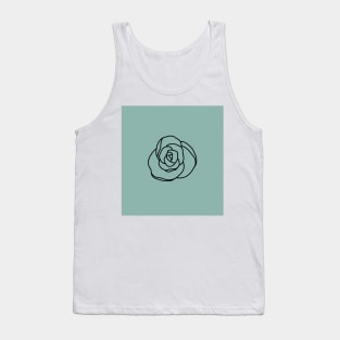 Aesthetic rose Tank Top